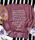 Load image into Gallery viewer, Loved Sweatshirt- Thistle (Pre-order)
