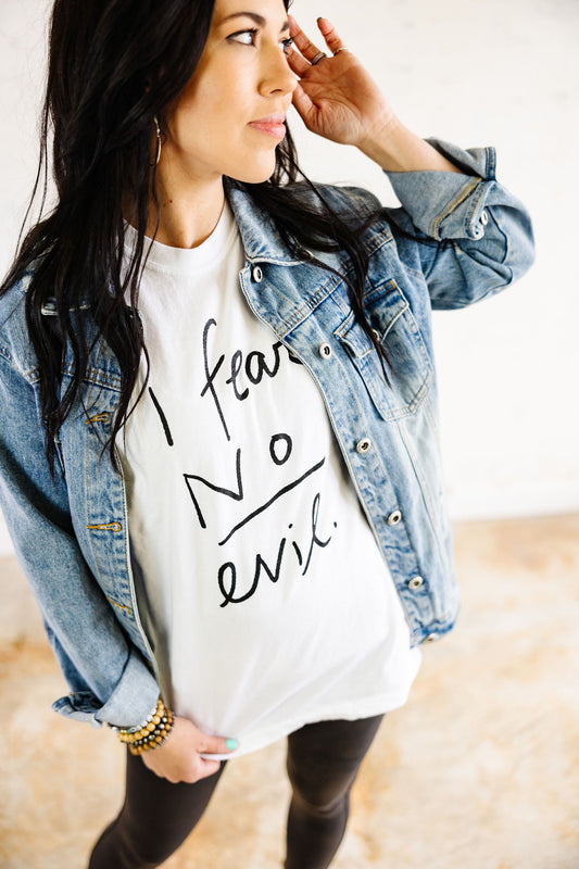 I Fear No Evil - White