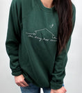 Load image into Gallery viewer, Christmas Sweatshirt / The King Has Come -Evergreen (PRE-ORDER)
