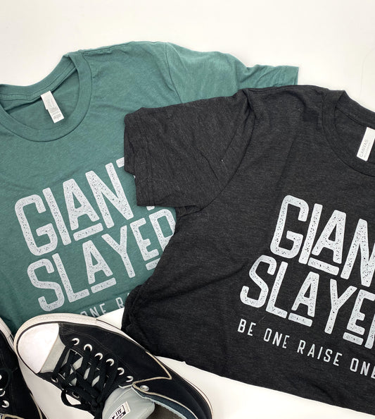 Giant Slayer - Heathered Black